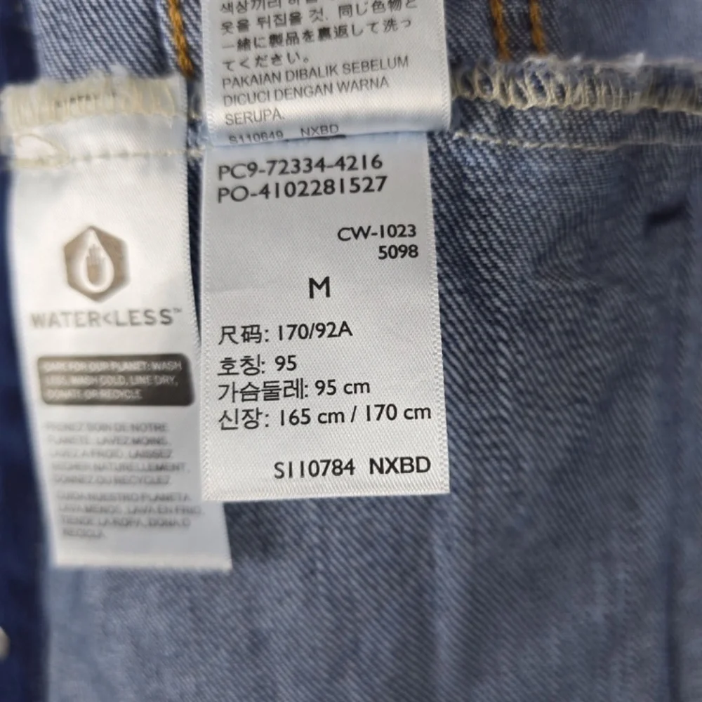 Levi's Men's Trucker Jacket Type III Indigo Blue Wash - Size Medium 72334-4216 - Picture 9 of 12
